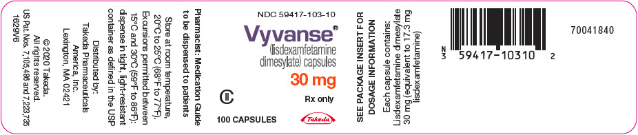 PRINCIPAL DISPLAY PANEL - 30 mg Capsule Bottle Label