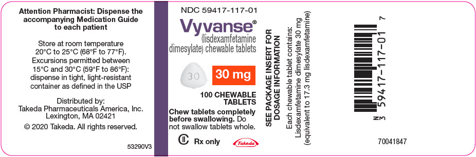 PRINCIPAL DISPLAY PANEL - 30 mg Tablet Bottle Label