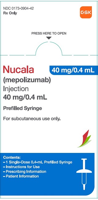 Nucala 40 mg jeringa cartón