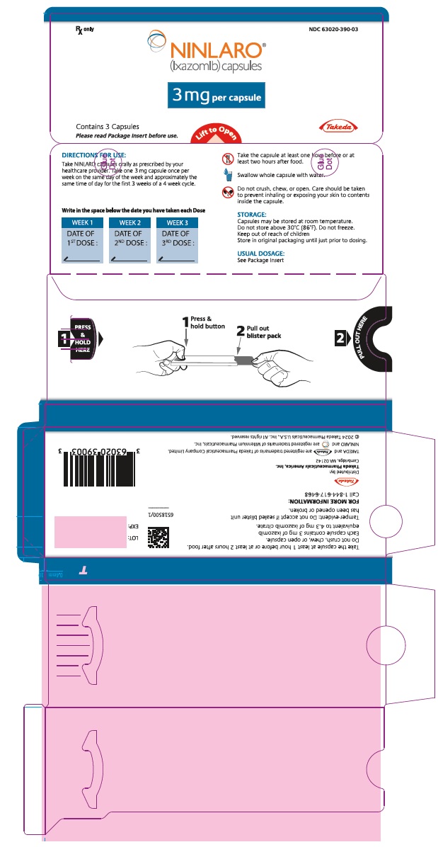 PRINCIPAL DISPLAY PANEL - 3 mg Capsule Blister Pack