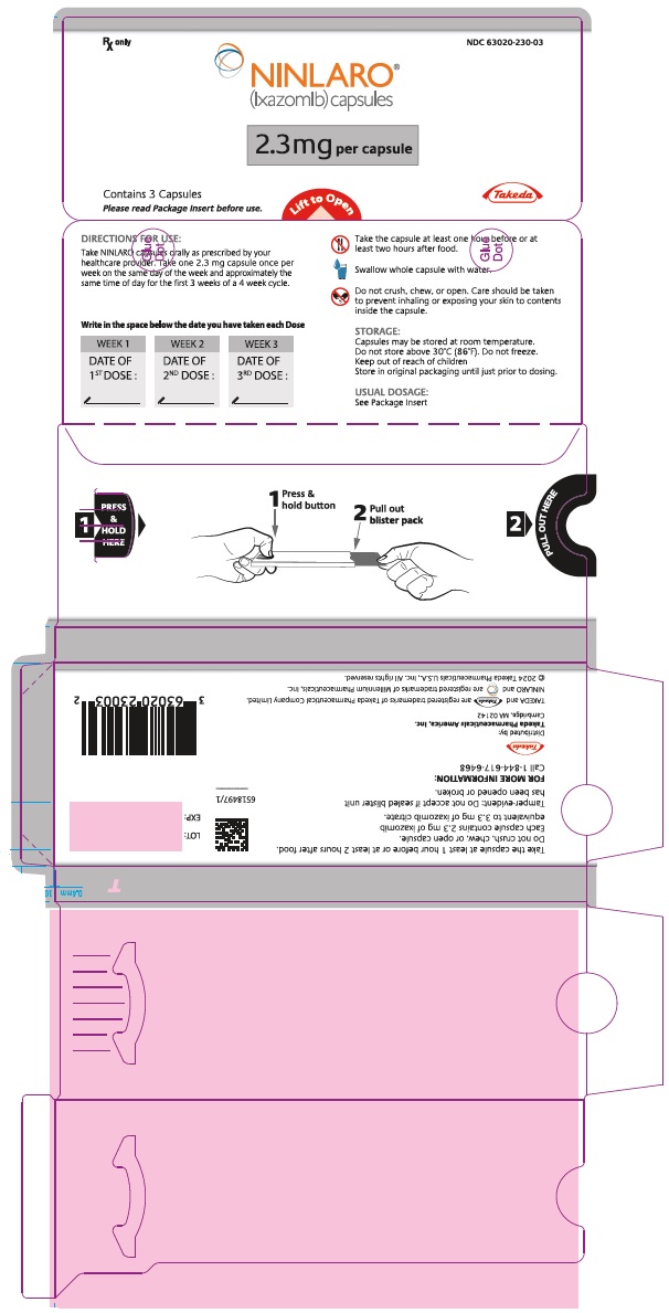 PRINCIPAL DISPLAY PANEL - 2.3 mg Capsule Blister Pack