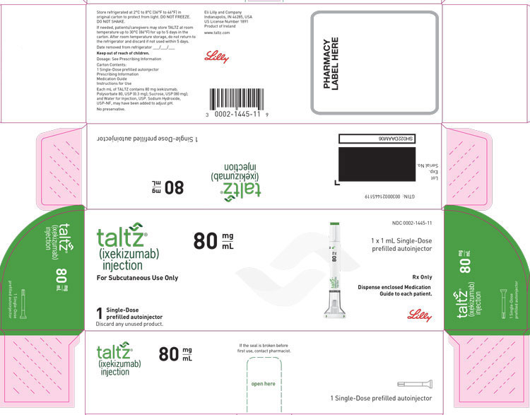 CAJA DE ENVASE – Autoinyector Taltz 80 mg
