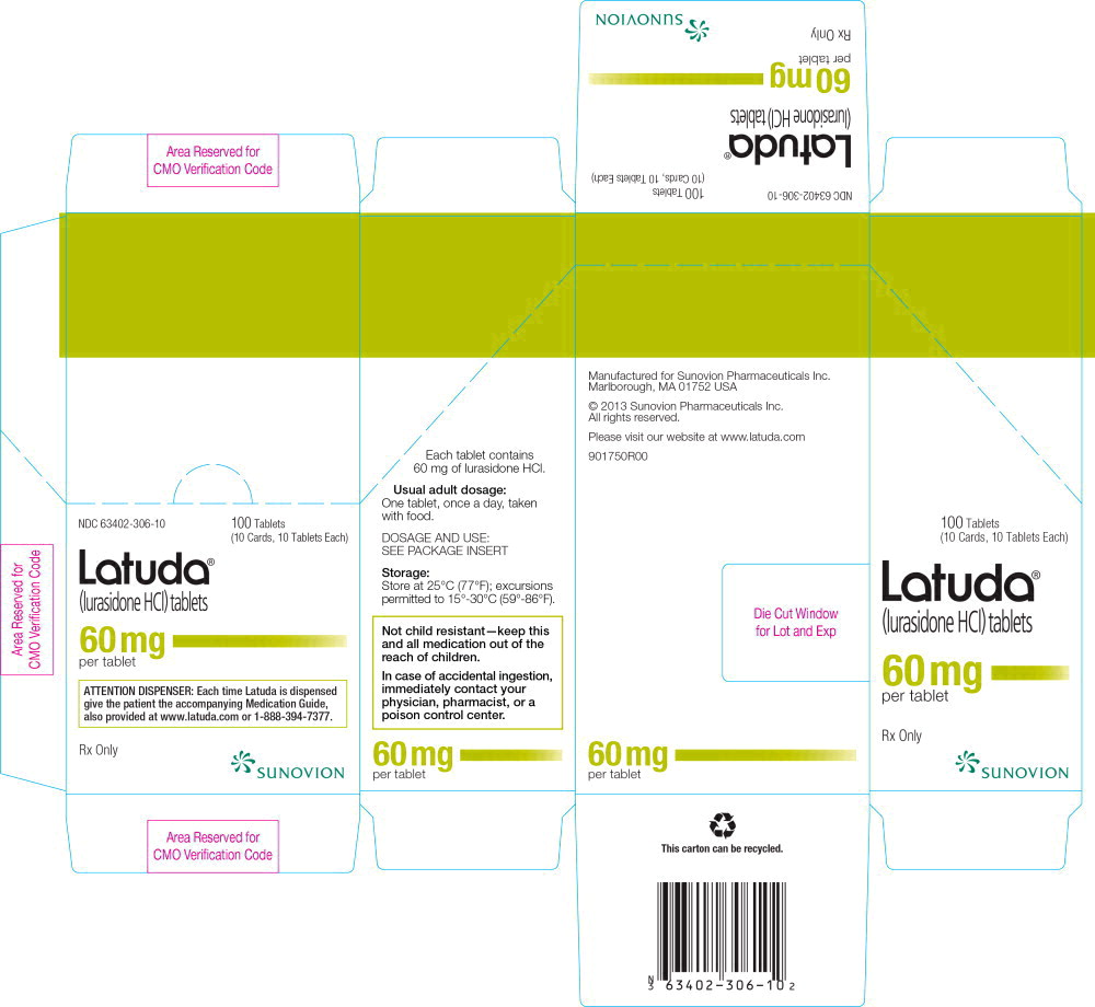 ETIQUETA DEL PAQUETE - PANEL DE VISUALIZACIÓN PRINCIPAL - 60 mg, Cartón HUD
