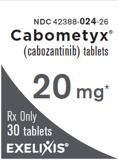 imagen de etiqueta de frasco - 20 mg - 30 comprimidos