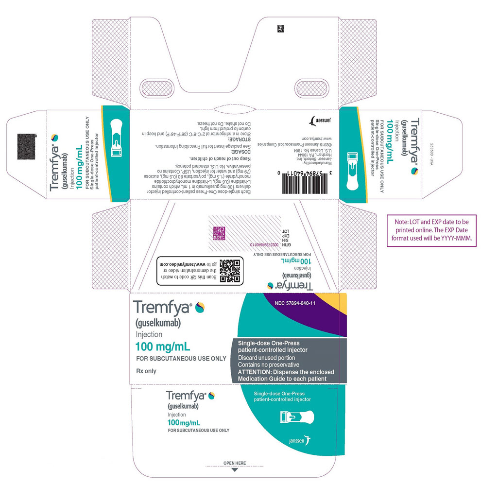 PRINCIPAL DISPLAY PANEL - 100 mg/mL Syringe Carton - NDC 57894-640-11